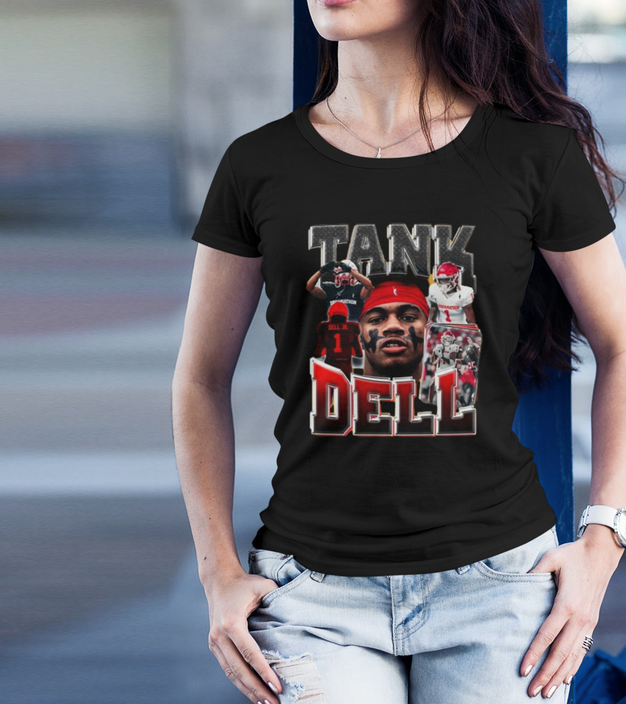 Bare Your Dreams With Tank Dell Football Action And Sports Spirit T-Shirt