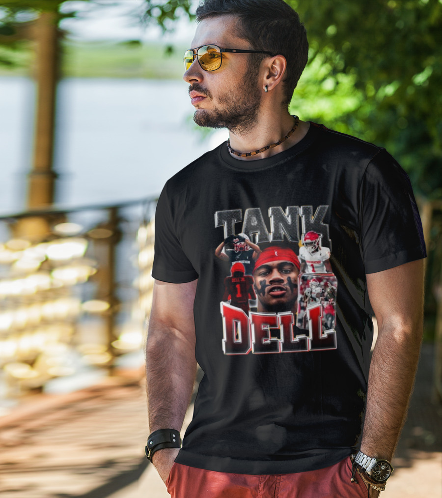 Bare Your Dreams With Tank Dell Football Action And Sports Spirit T-Shirt