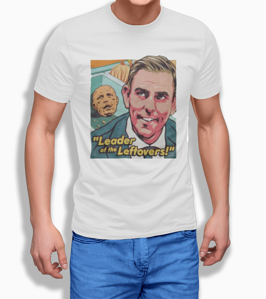 Leader Of The Leftovers Nordacious Pop Art Comic T-Shirt