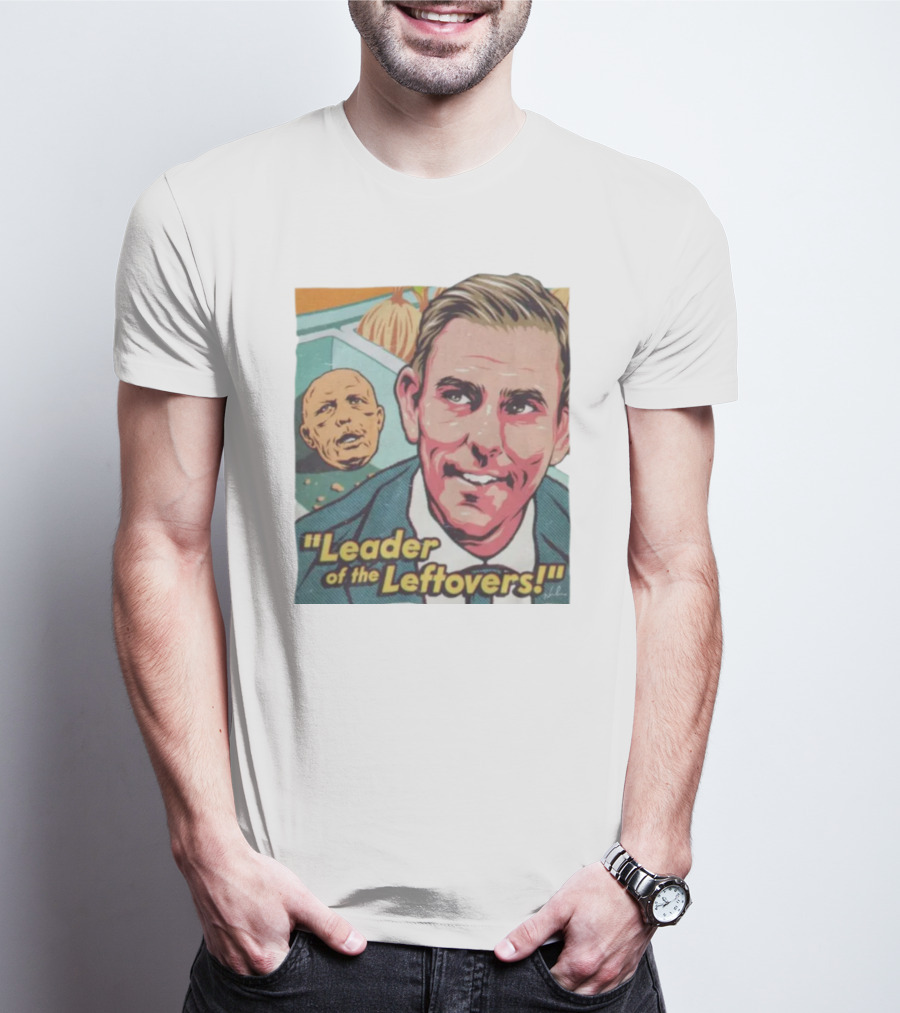 Leader Of The Leftovers Nordacious Pop Art Comic T-Shirt