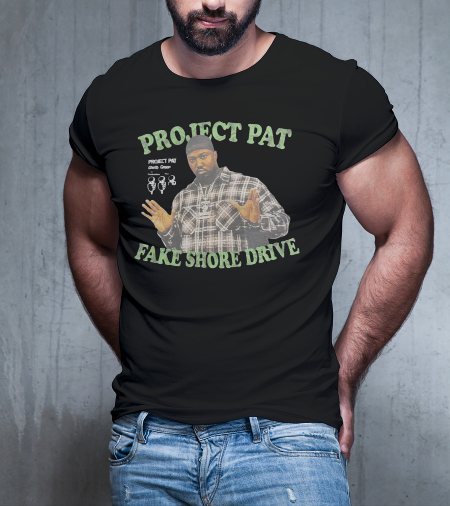 PRO.JECT PAT GHETTO GREEN FAKE SHORE DRIVE T-Shirt