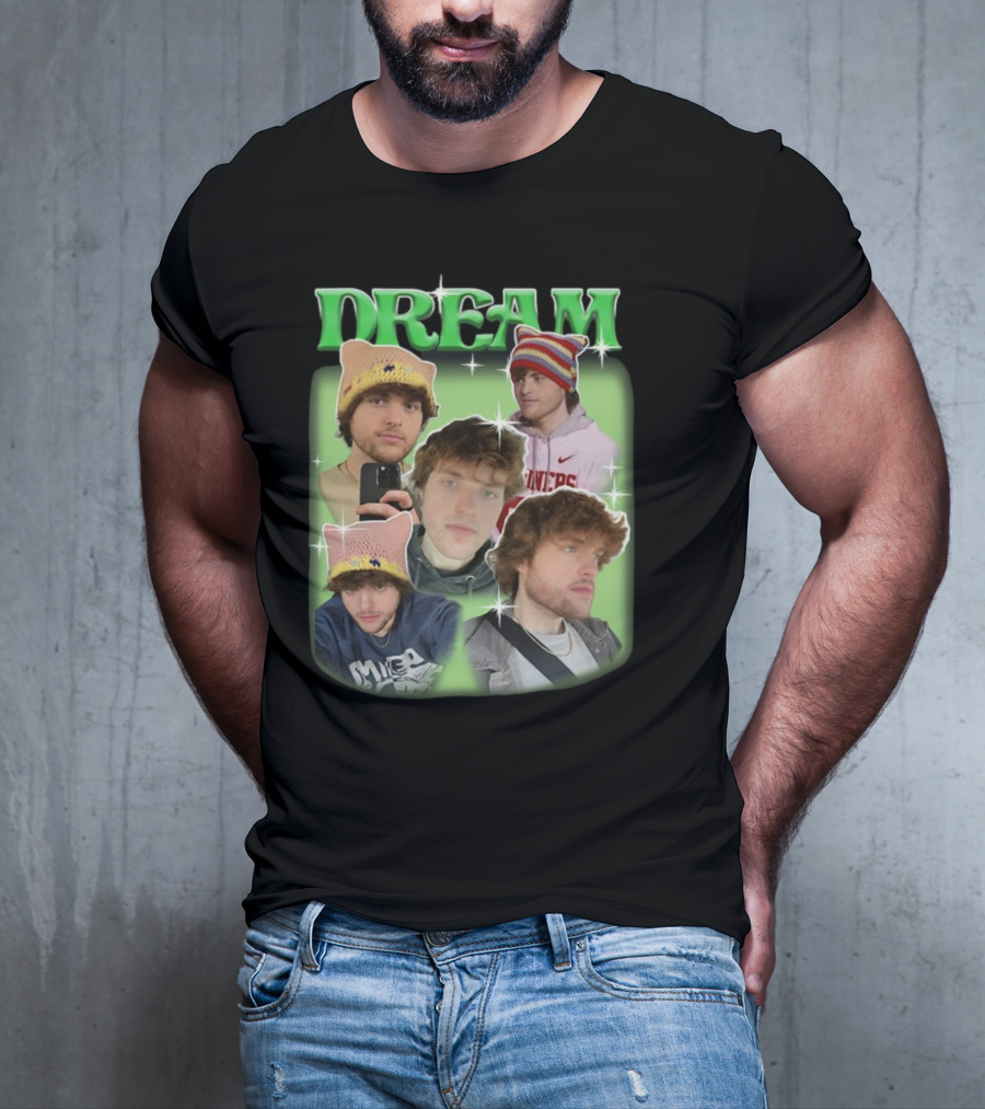 Dreamwastaken Devllishdrm Band Image Collage T-Shirt