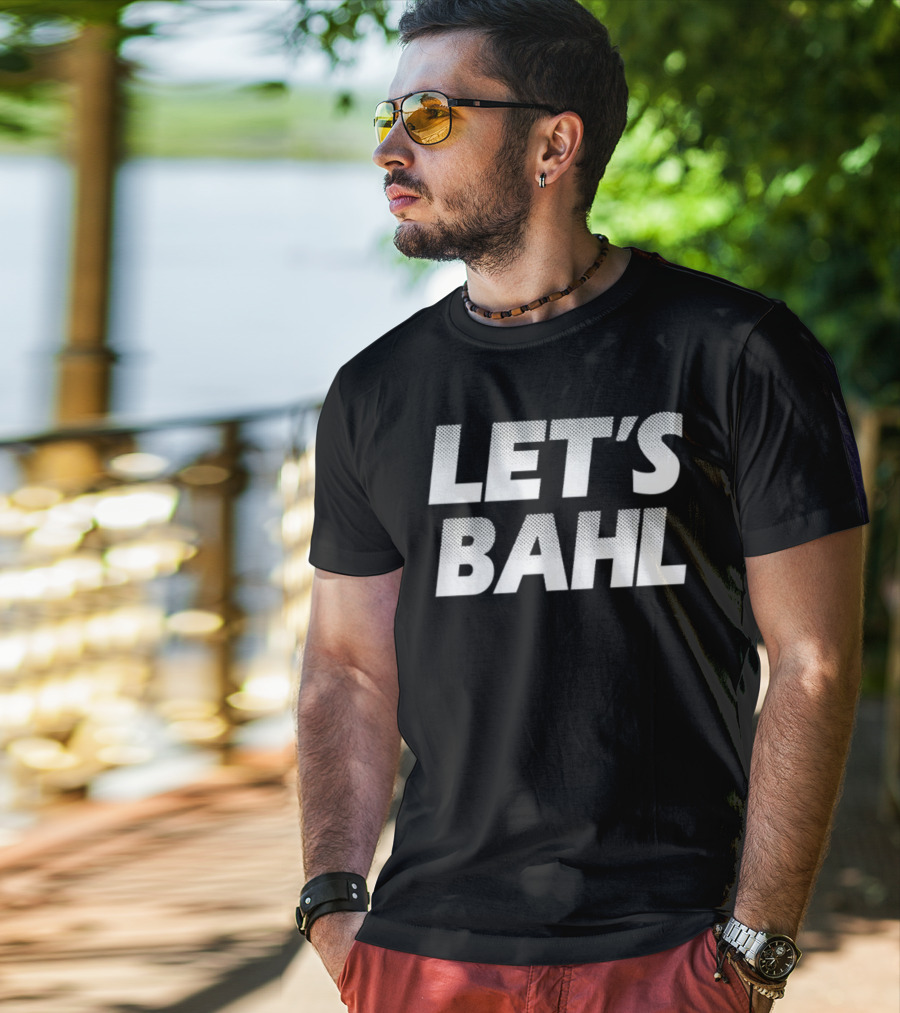 Jordy Let's Bahl Retro Nostalgia Sports Catchphrase T-Shirt