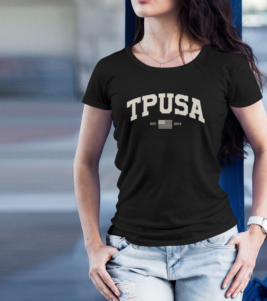 TPUSA Est 2012 American Flag T-Shirt