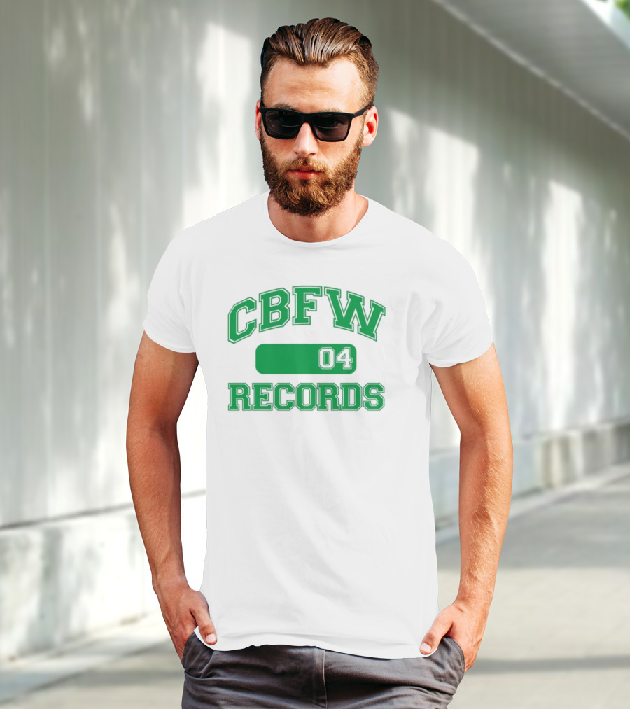 1Millthebrand CBFW 04 Records Merch T-Shirt