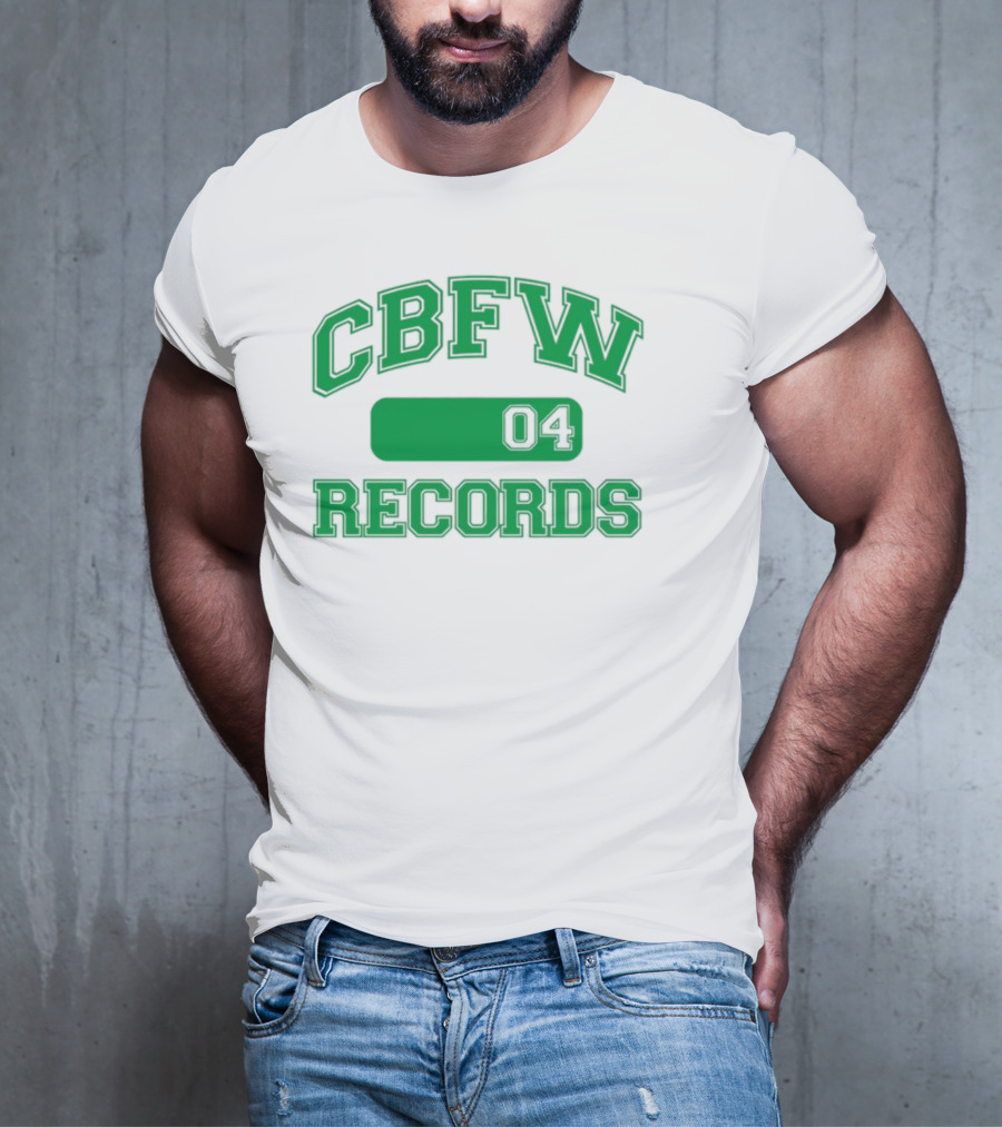 1Millthebrand CBFW 04 Records Merch T-Shirt