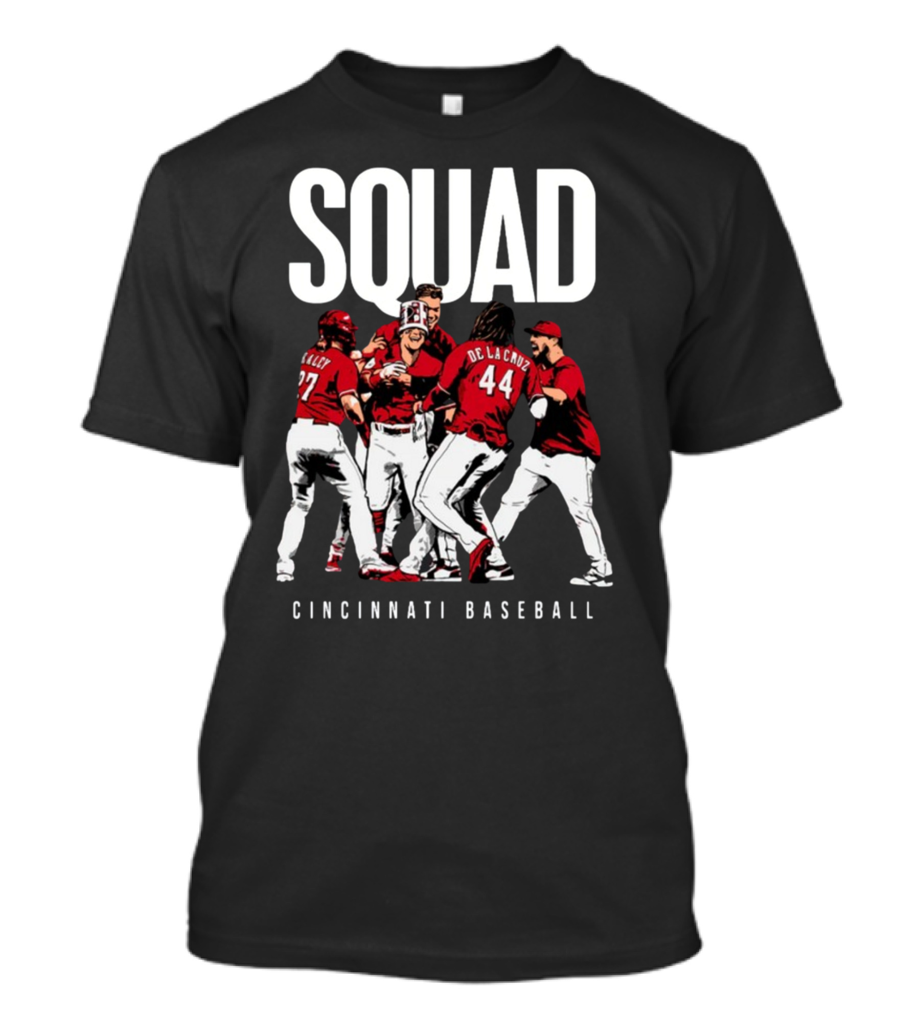 SQUAD Cincinnati Baseball Team T-Shirt