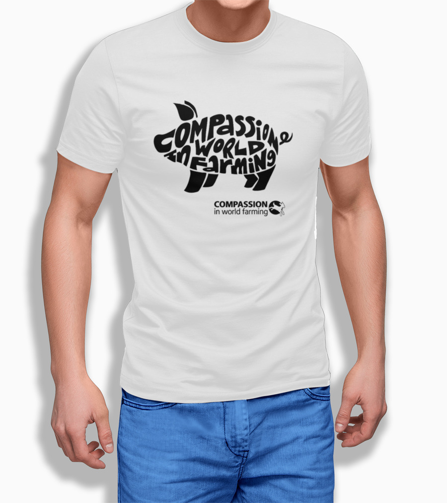 Compassion In World Farming Pig T-Shirt