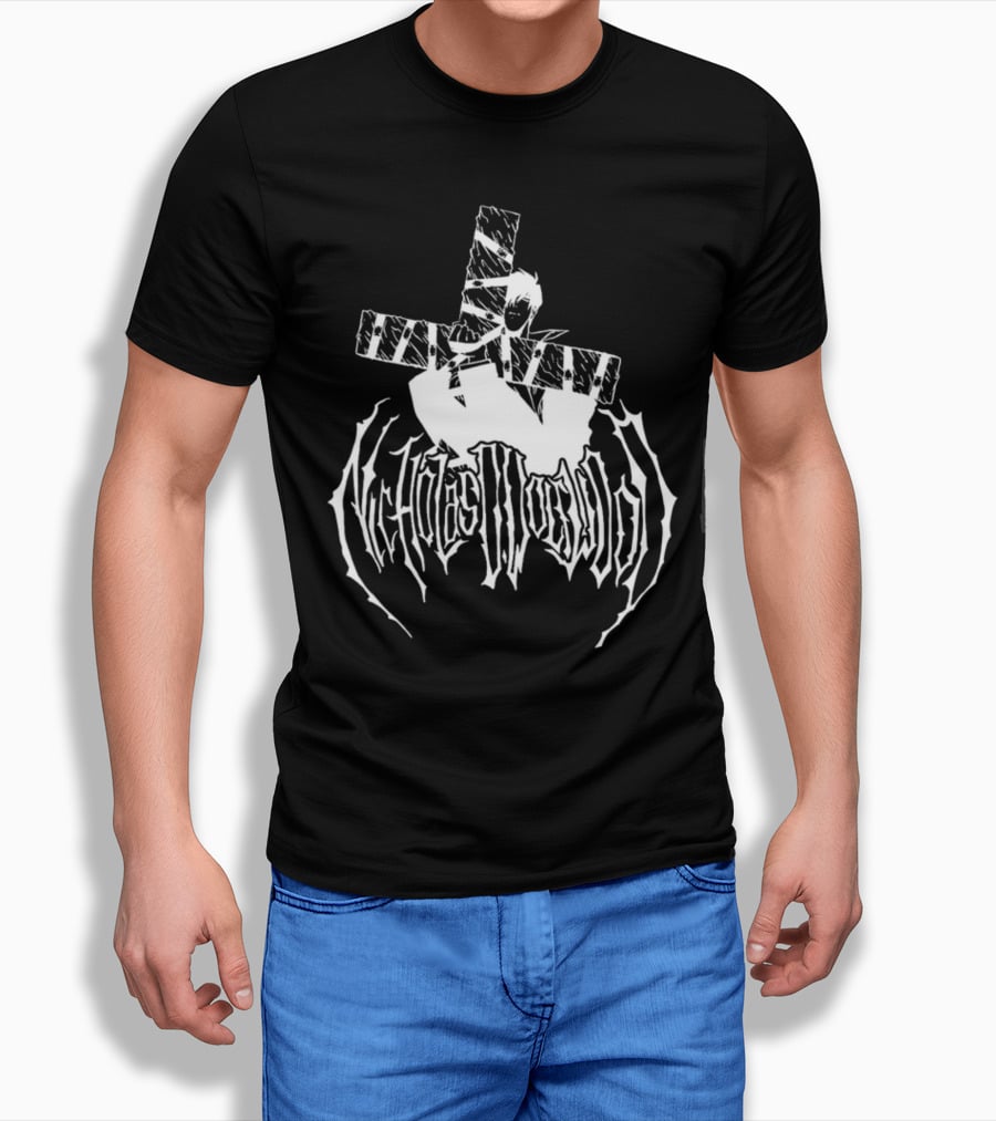 Nicholas D Wolfwood Cross Manga T-Shirt