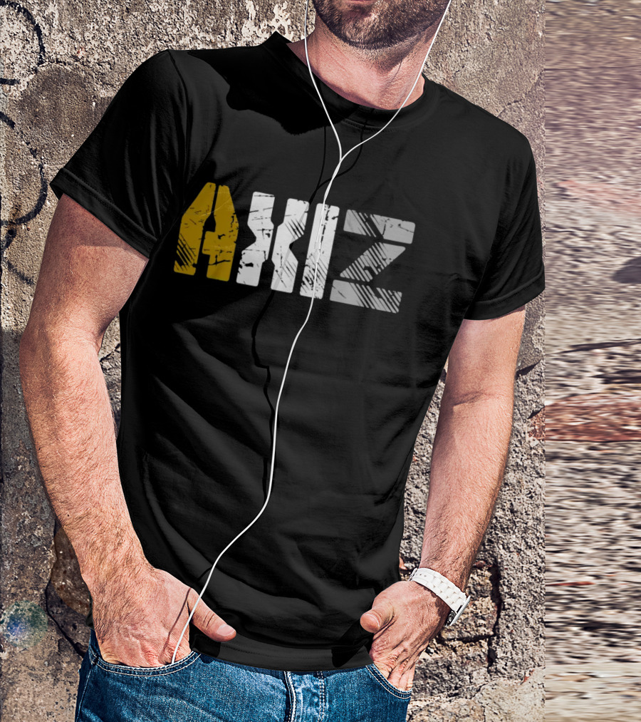 Axiz Pro-Wrestling NOAH Textured Grunge T-Shirt