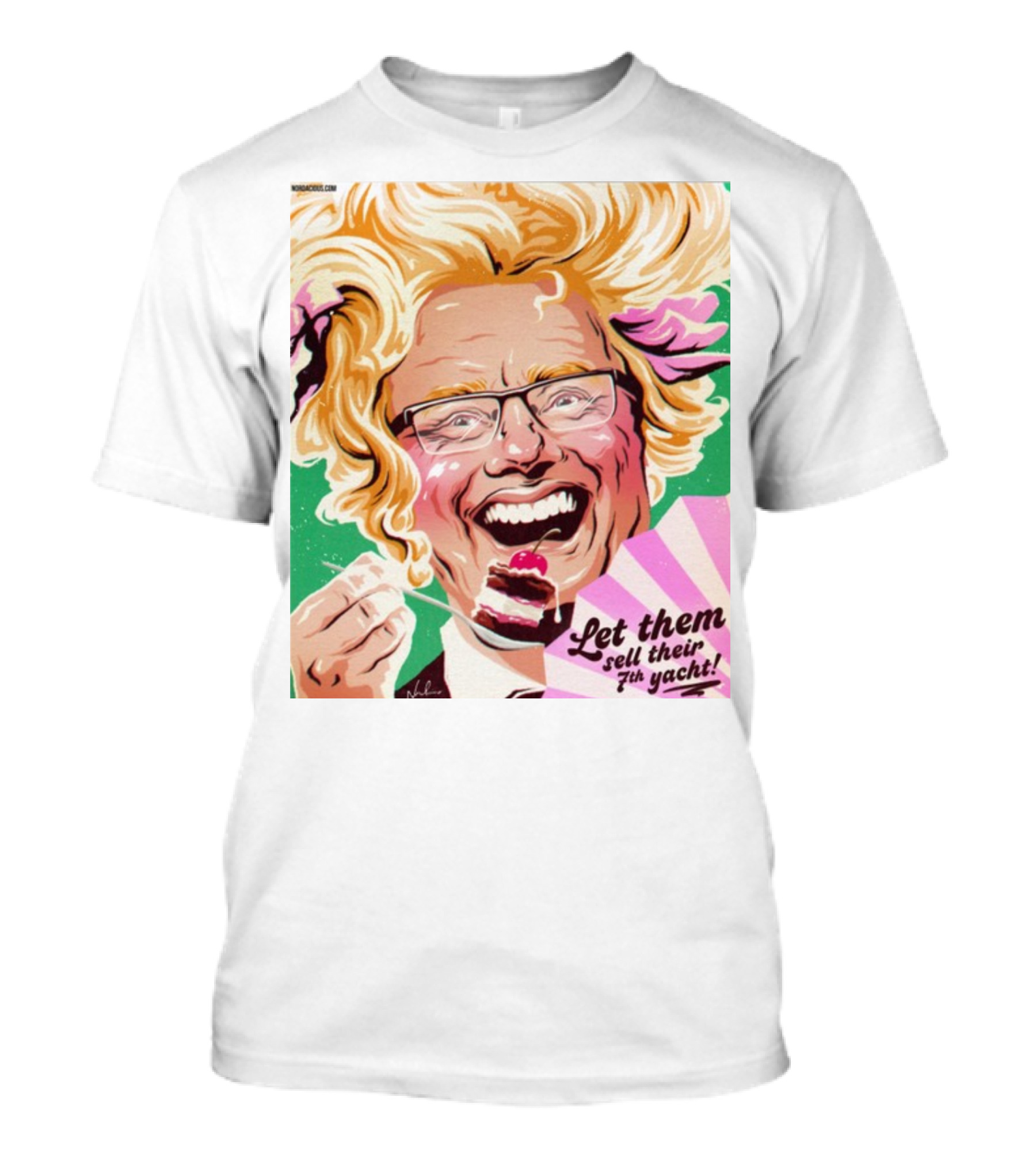 Philip Lowe Let Them Sell Their 7Th Yacht Cake T-Shirt