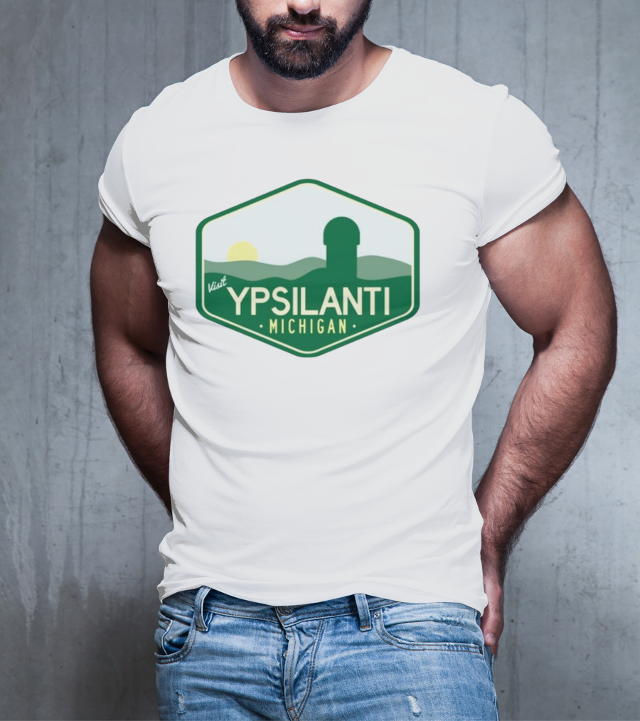 Visit Ypsilanti Michigan Scenic Landscape T-Shirt