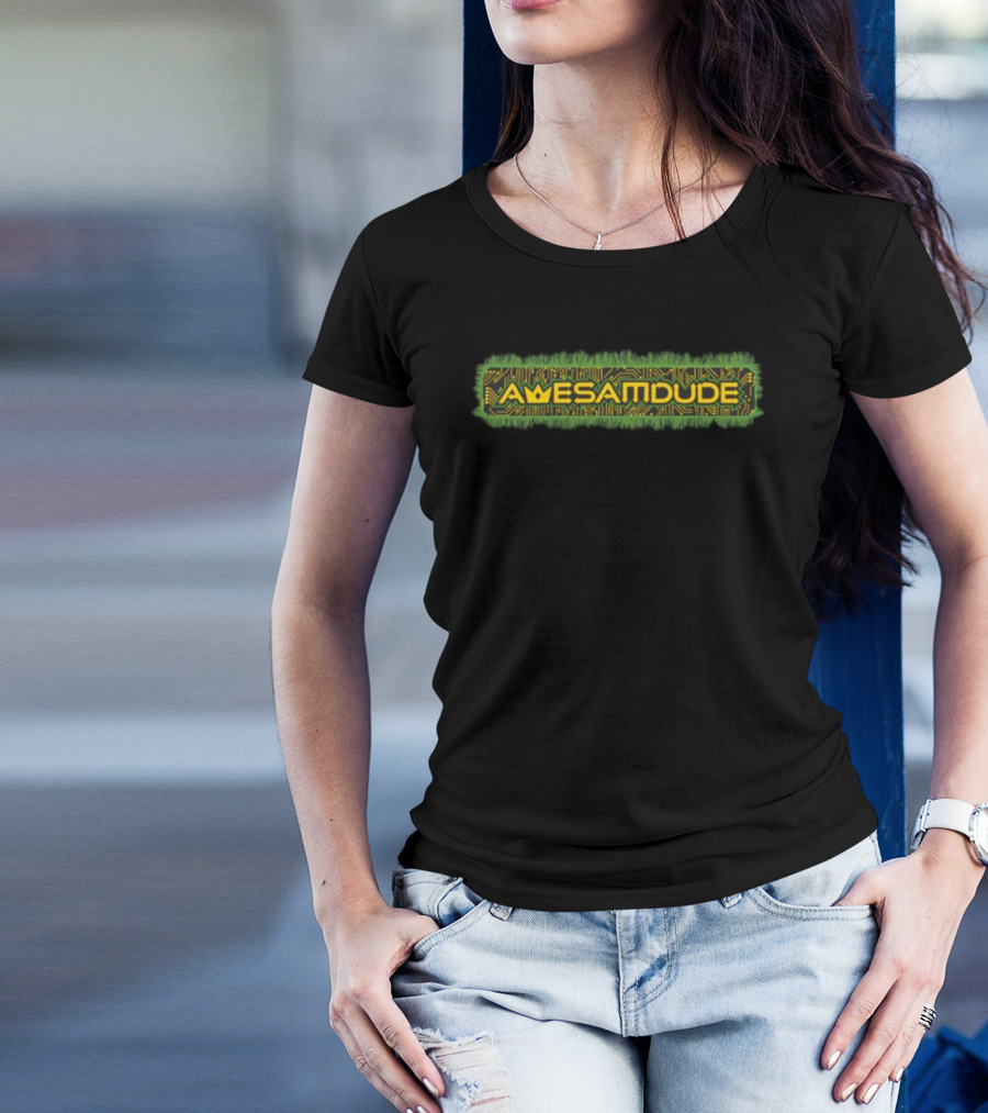 Awesamdude Circuit Green Circuitry T-Shirt