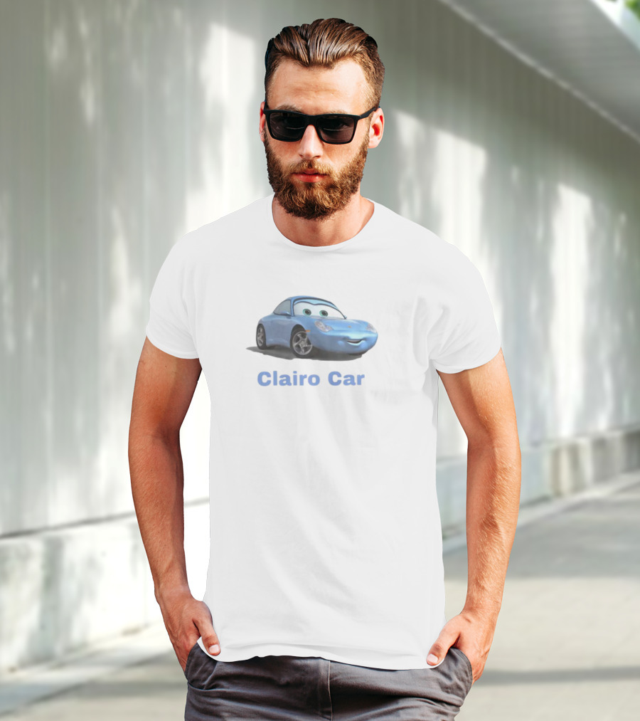 Clairo Car Pixar-Inspired Character Image T-Shirt