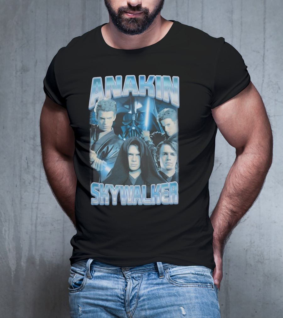Anakin Skywalker Darth Vader Collage Hottopic T-Shirt