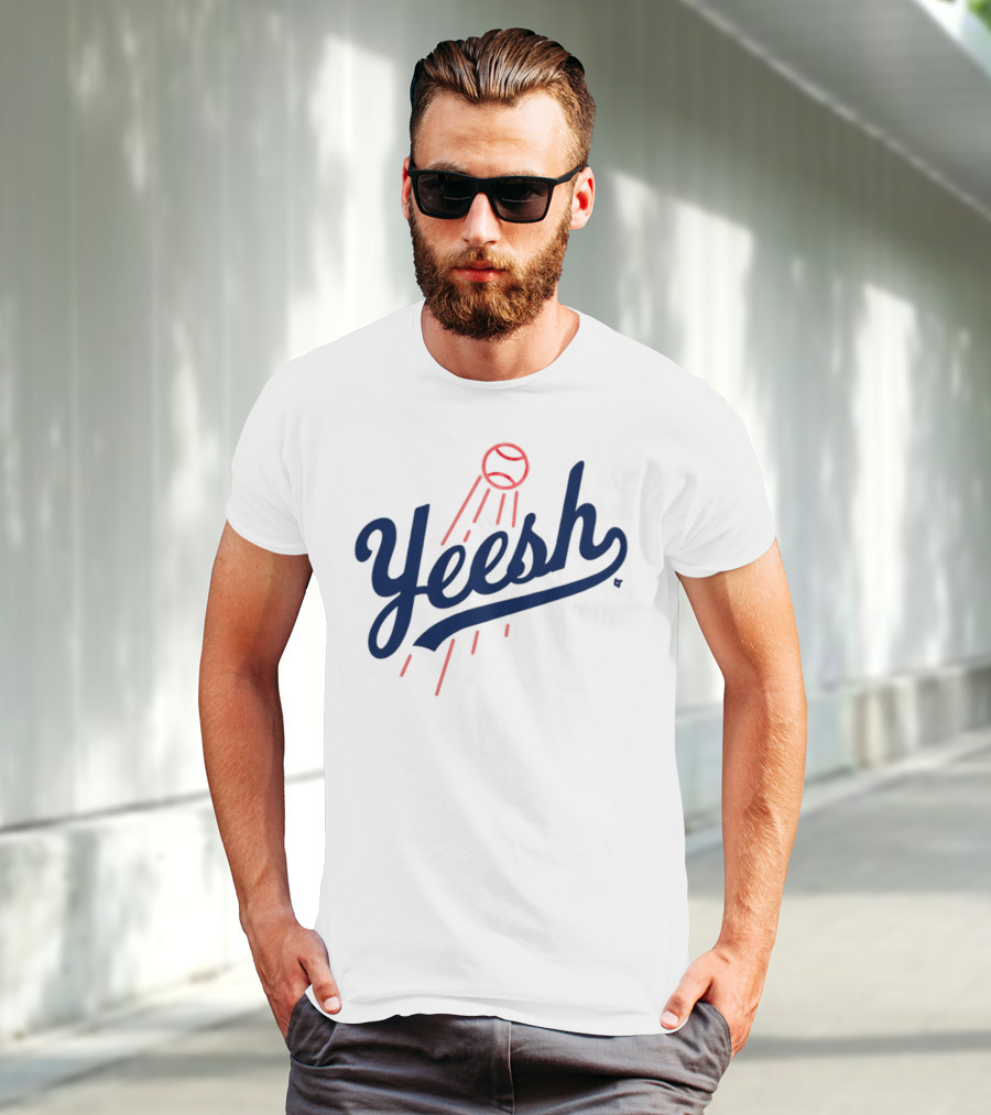 Yeesh Baseball Los Angeles Dodgers Inspired T-Shirt