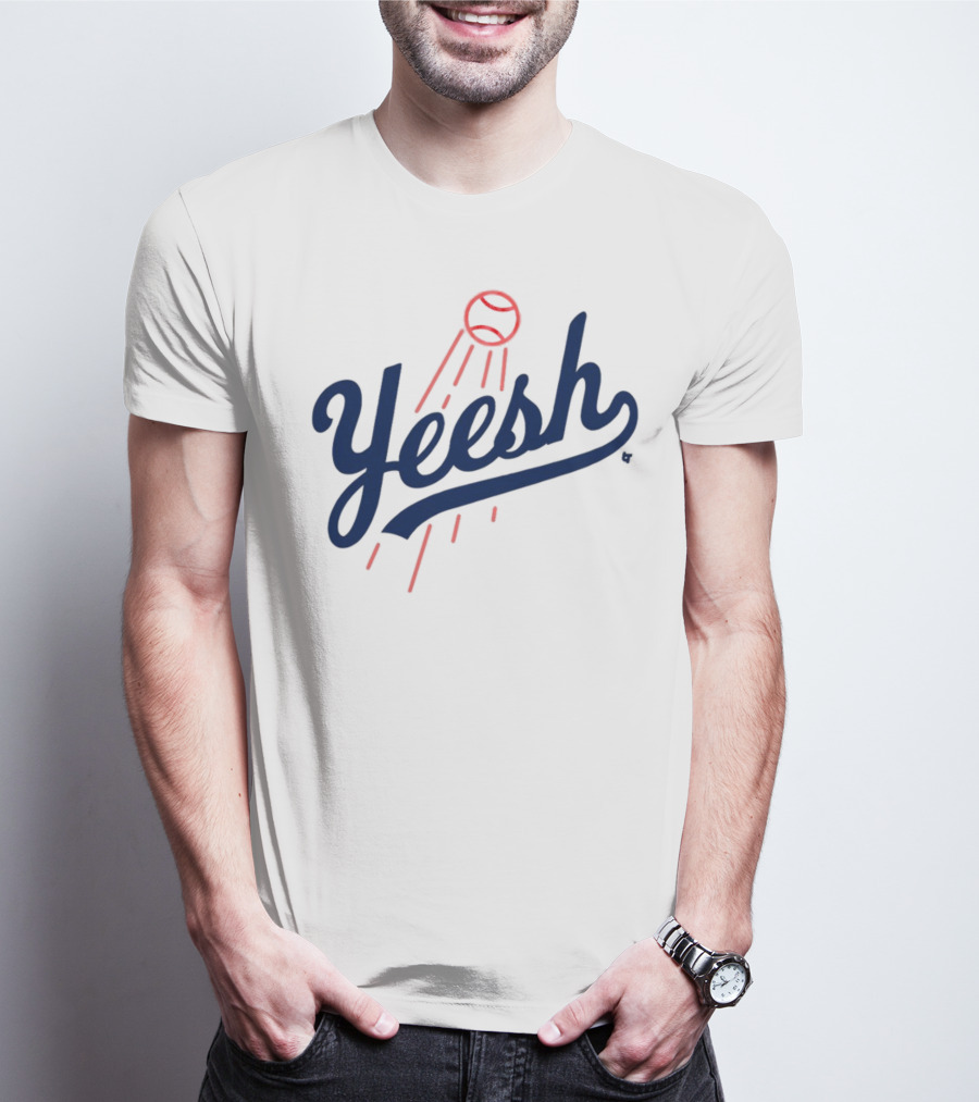 Yeesh Baseball Los Angeles Dodgers Inspired T-Shirt