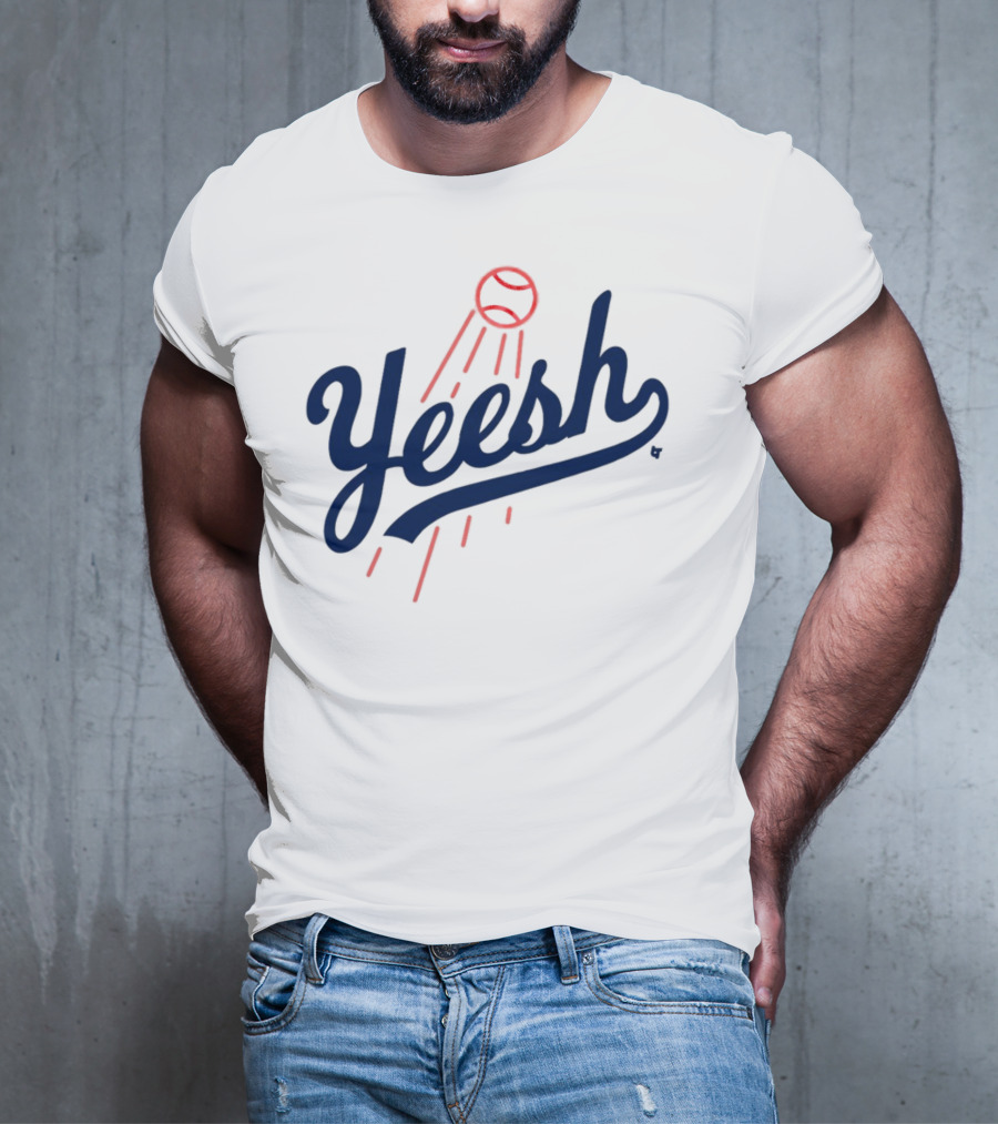 Yeesh Baseball Los Angeles Dodgers Inspired T-Shirt