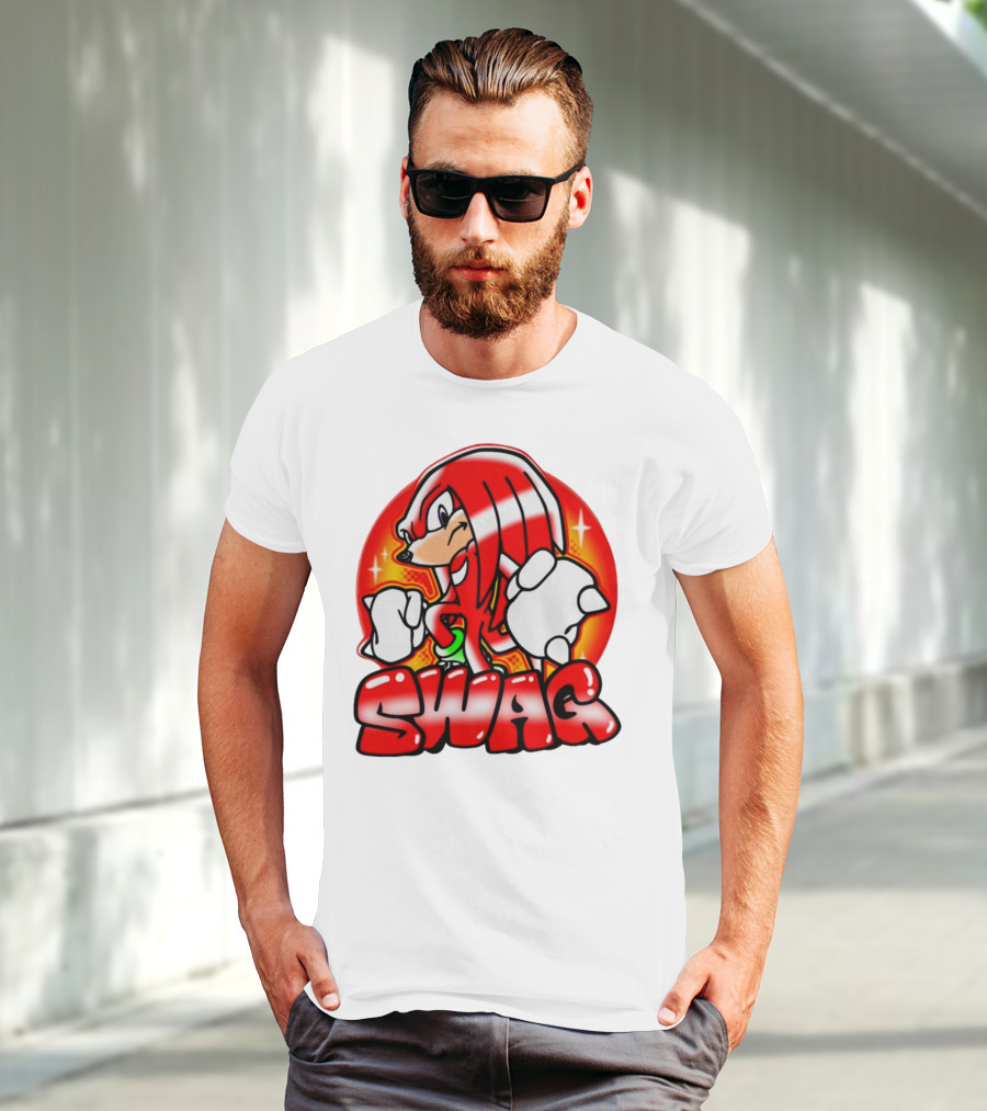 Mamono World Swaggles SWAG Red Character Power T-Shirt
