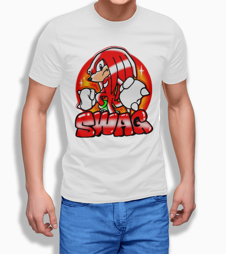 Mamono World Swaggles SWAG Red Character Power T-Shirt