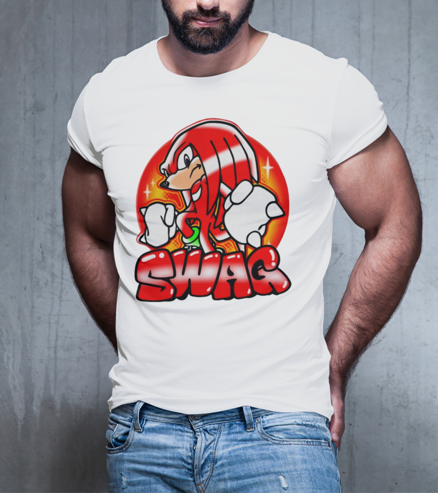 Mamono World Swaggles SWAG Red Character Power T-Shirt