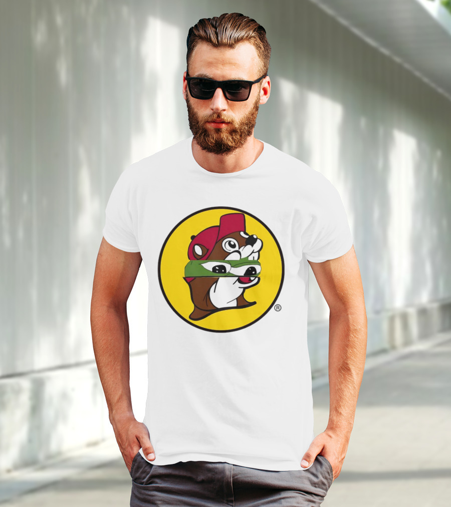 Pepe Buc-ee's Beaver Mashup T-Shirt