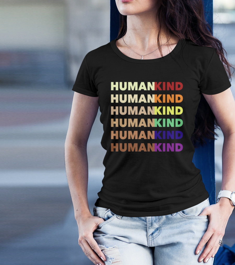 HUMANKIND Pride Rainbow Colors Diversity T-Shirt
