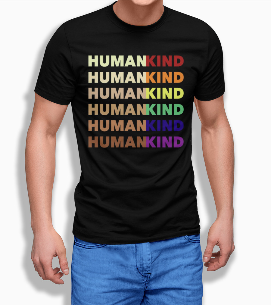 HUMANKIND Pride Rainbow Colors Diversity T-Shirt