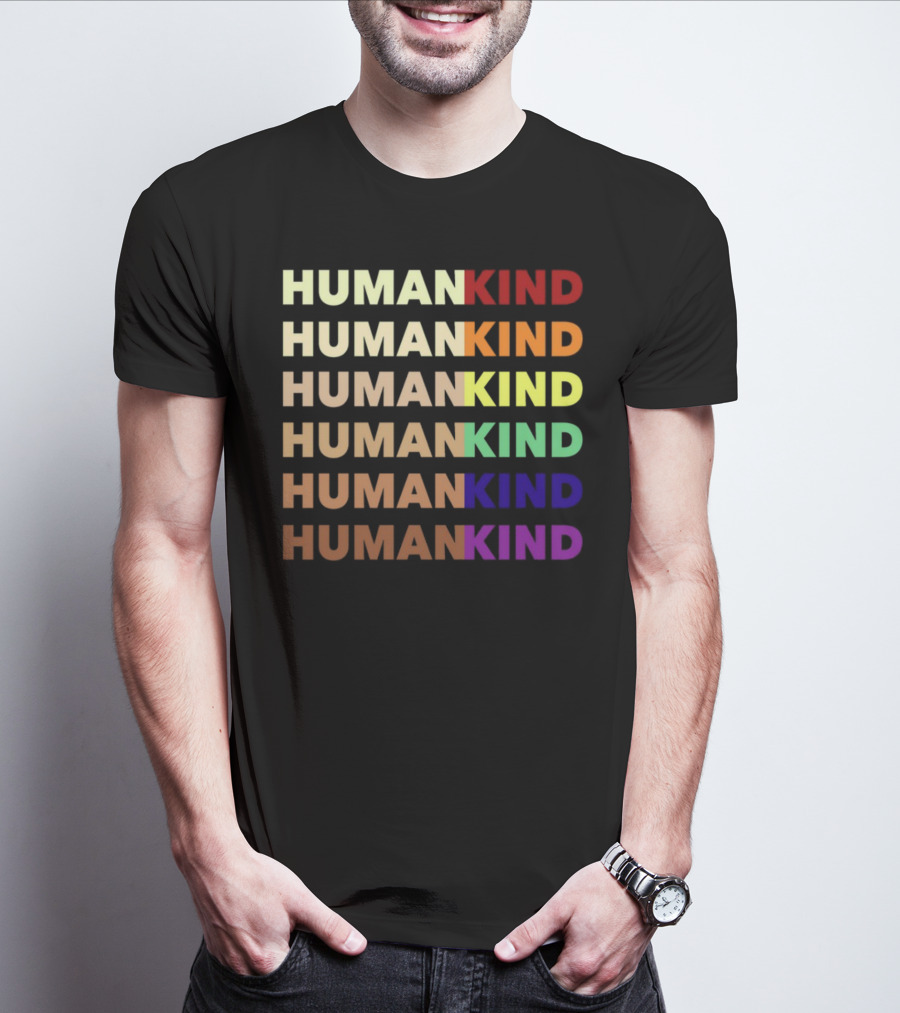 HUMANKIND Pride Rainbow Colors Diversity T-Shirt