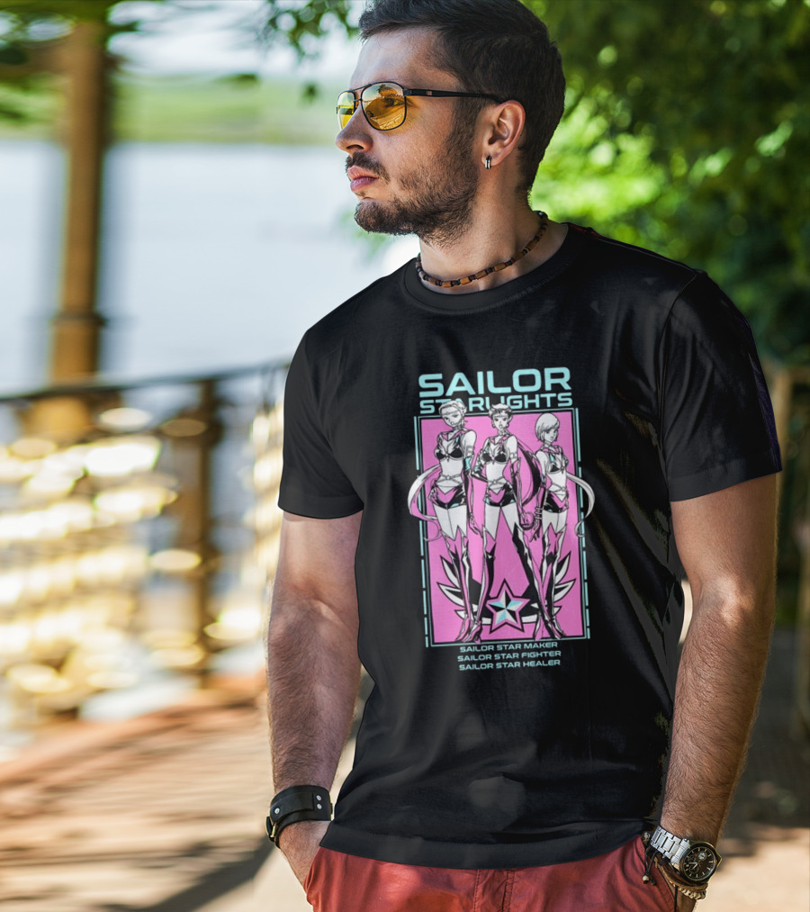 Sailor Starlights Sailor Star Maker Sailor Star Fighter Sailor Star Healer T-Shirt
