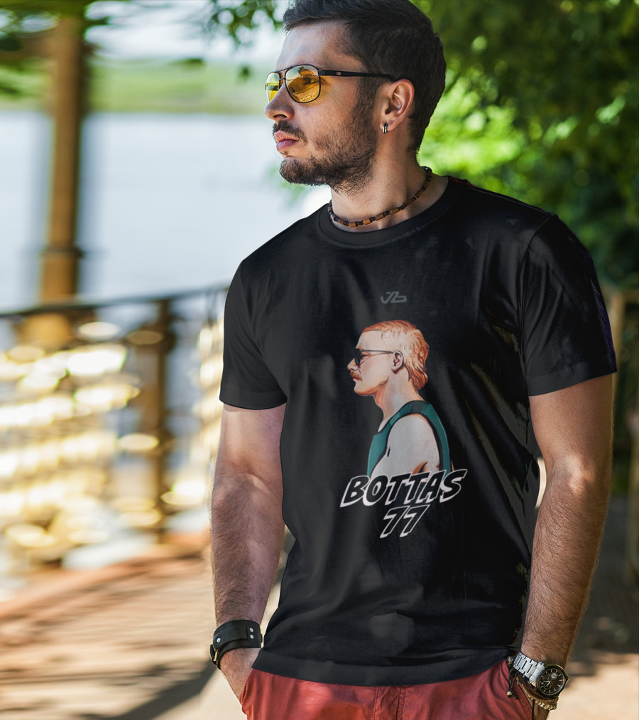 Bottas 77 JB The Mullet Valtteri Bottas T-Shirt