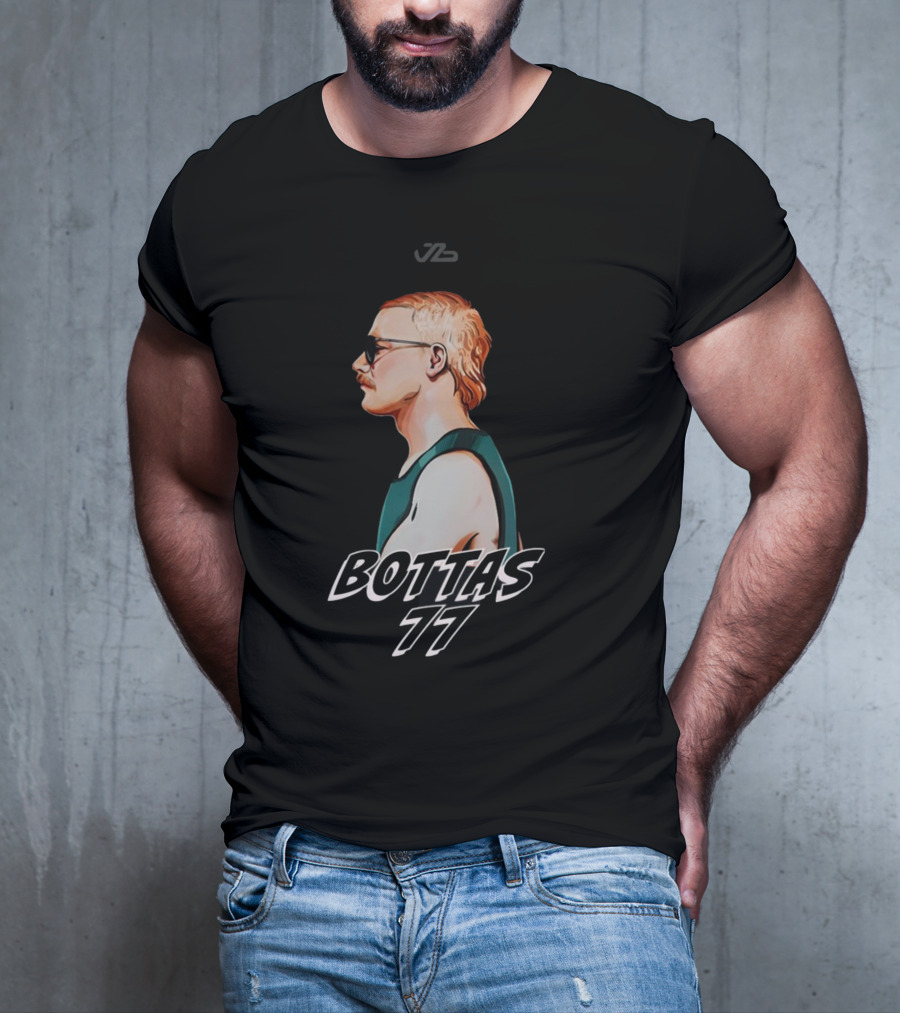 Bottas 77 JB The Mullet Valtteri Bottas T-Shirt