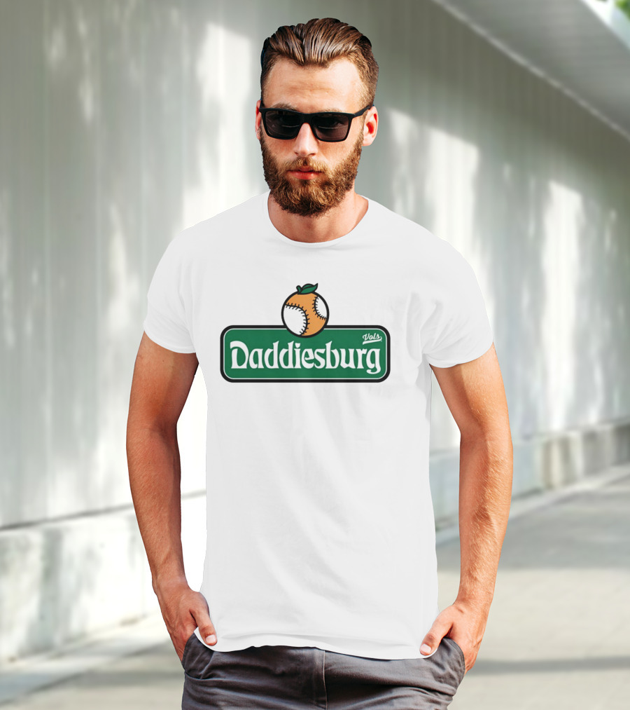 Daddiesburg Vols Baseball Orange T-Shirt