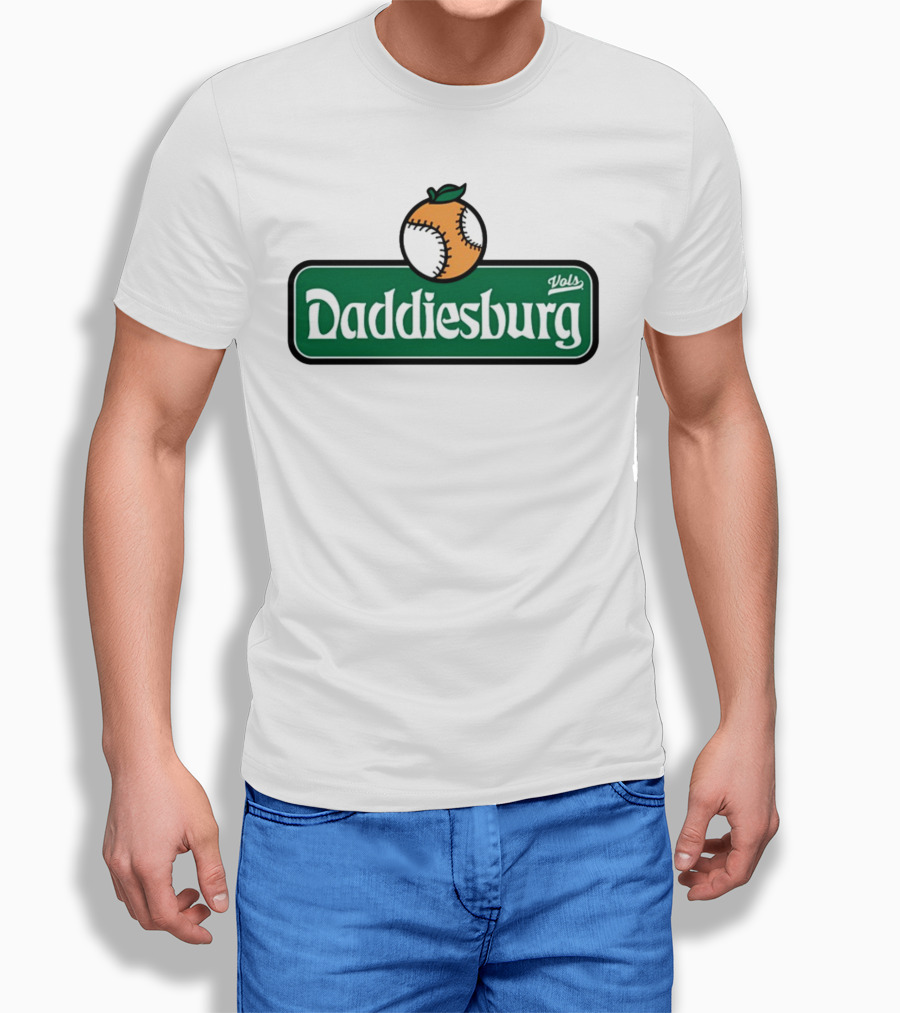 Daddiesburg Vols Baseball Orange T-Shirt
