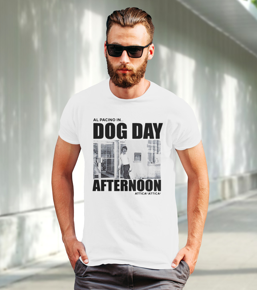 Al Pacino In Dog Day Afternoon Attica Scene T-Shirt