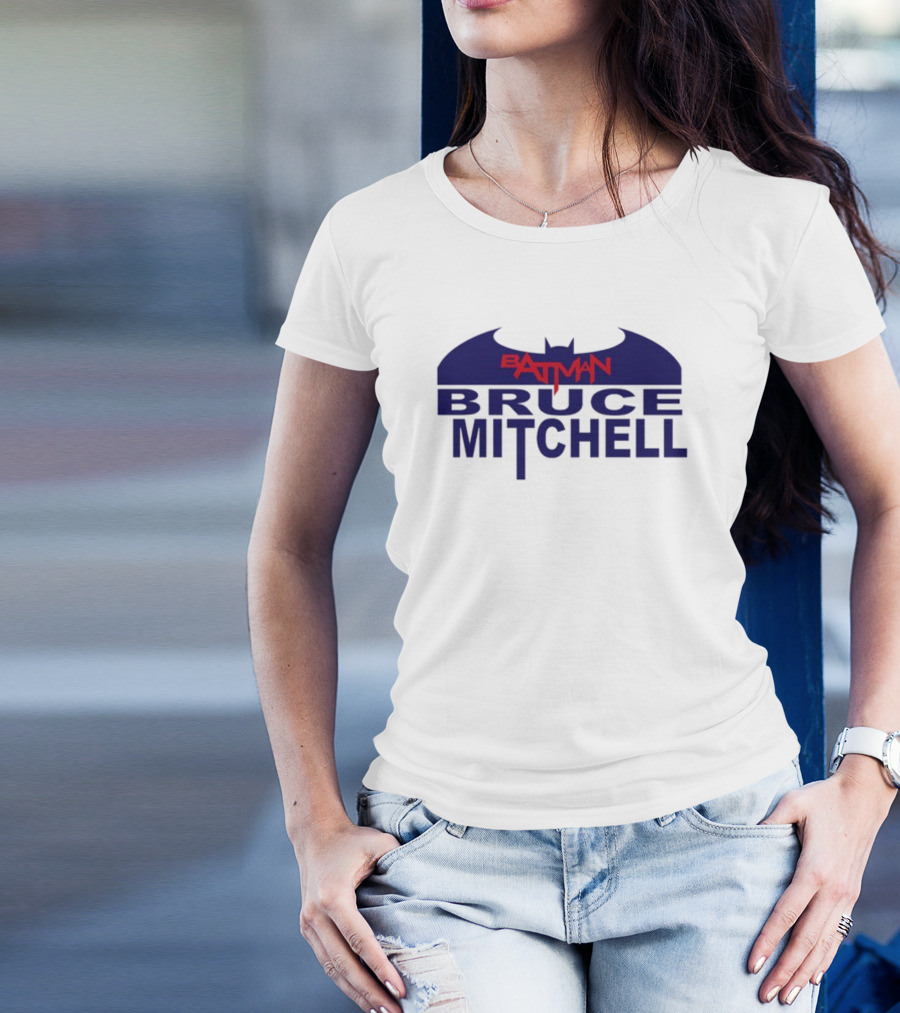Batman Bruce Mitchell Bat T-Shirt
