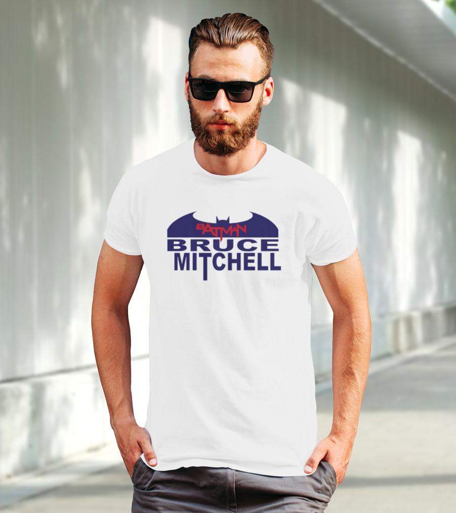 Batman Bruce Mitchell Bat T-Shirt