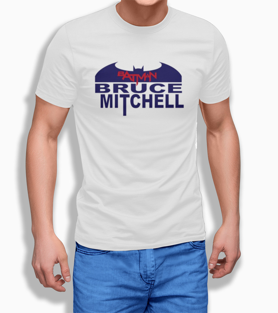 Batman Bruce Mitchell Bat T-Shirt