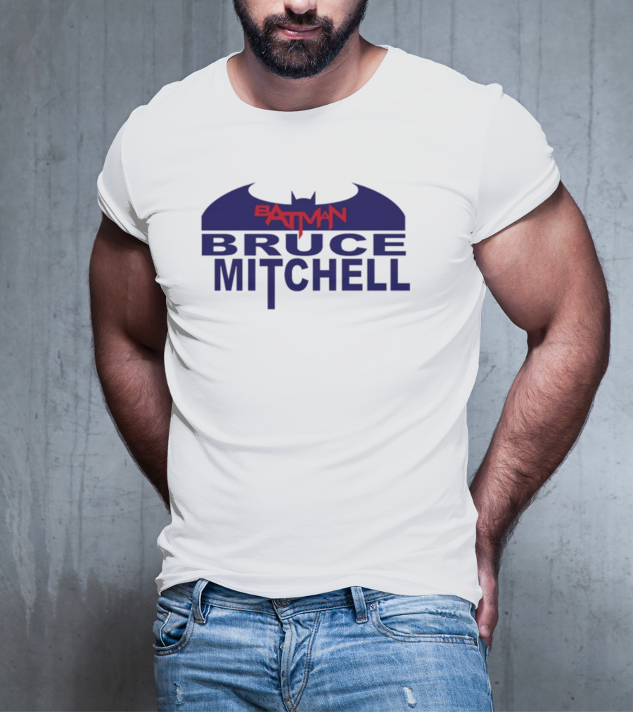Batman Bruce Mitchell Bat T-Shirt