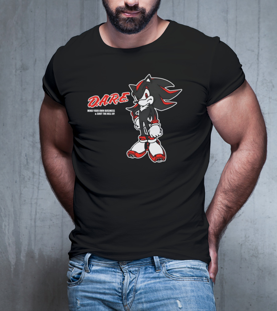 D.A.R.E. Mamono Darehog Mind Your Own Business And Shut The Hell Up T-Shirt