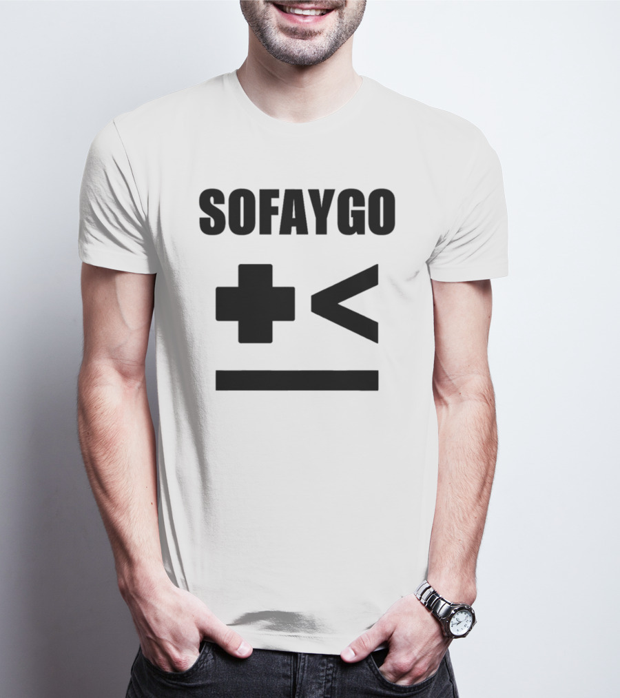 SOFAYGO Impact Plus Minus Less Equal T-Shirt
