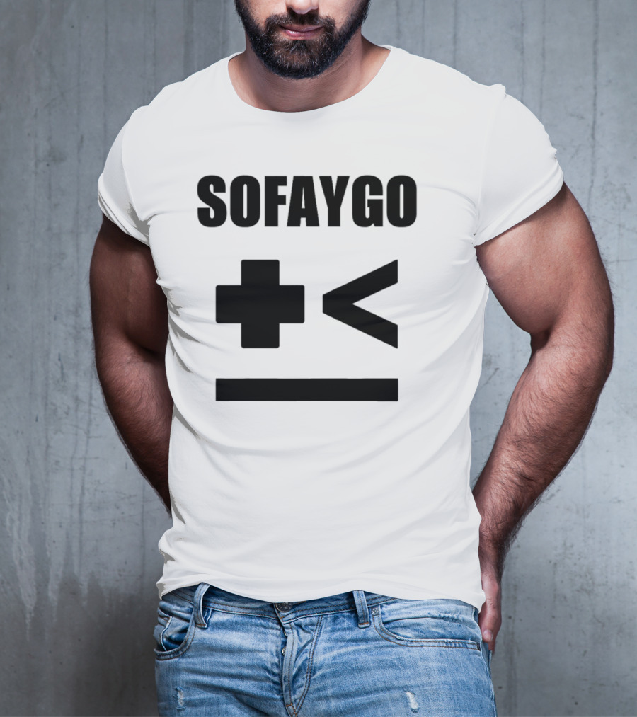 SOFAYGO Impact Plus Minus Less Equal T-Shirt