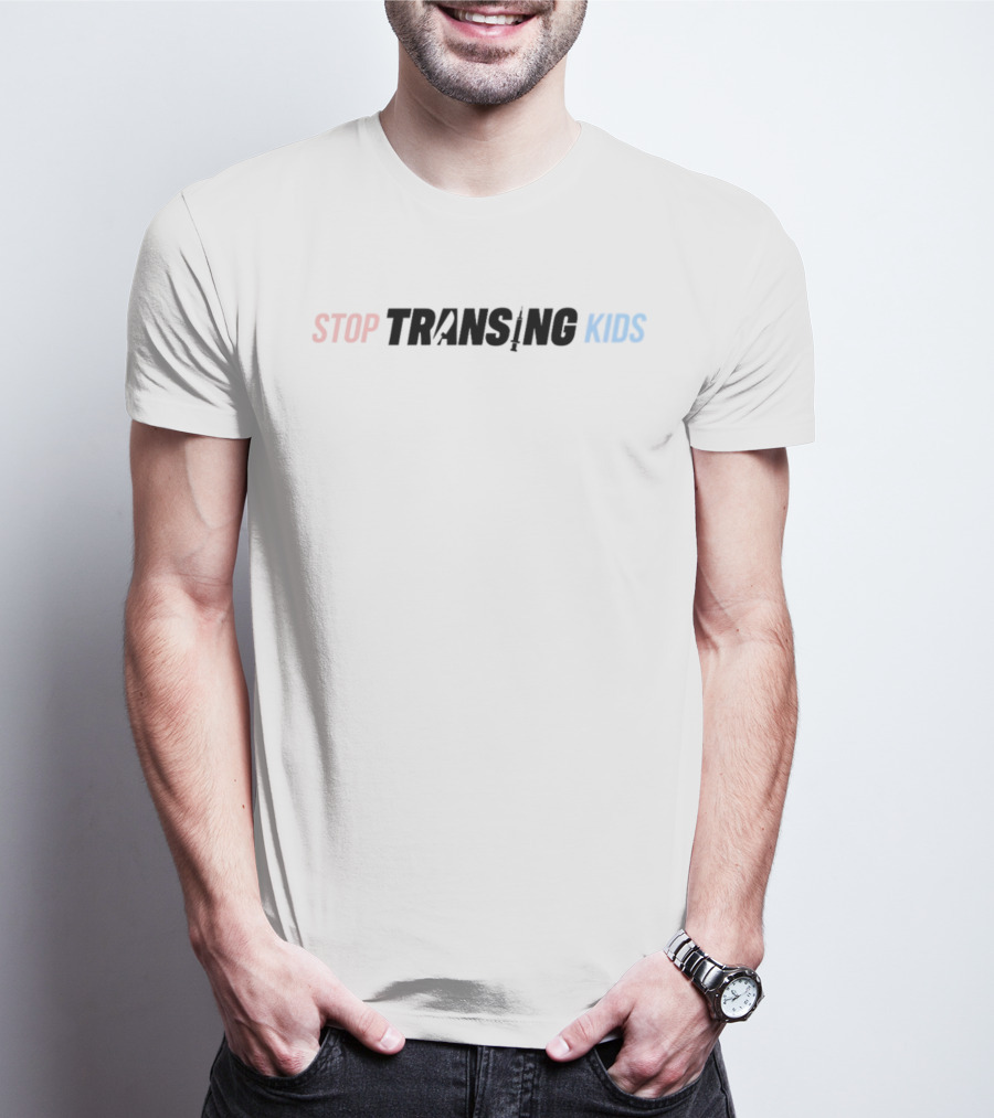 Gaysagainstgroomers Stop Transing Kids T-Shirt