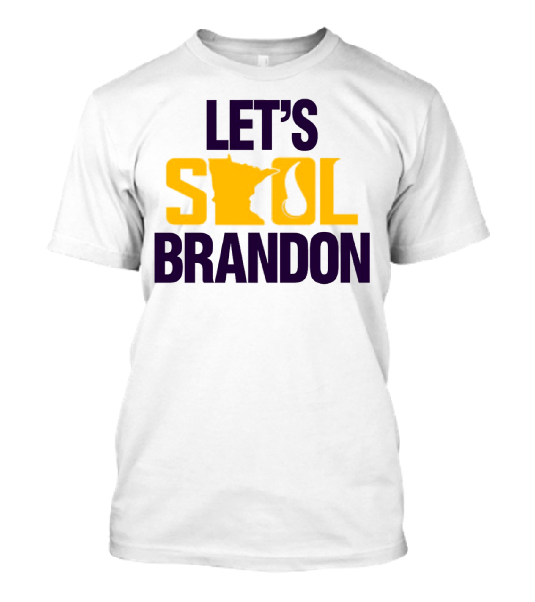LET'S SKOL BRANDON MINNESOTA VIKINGS T-Shirt