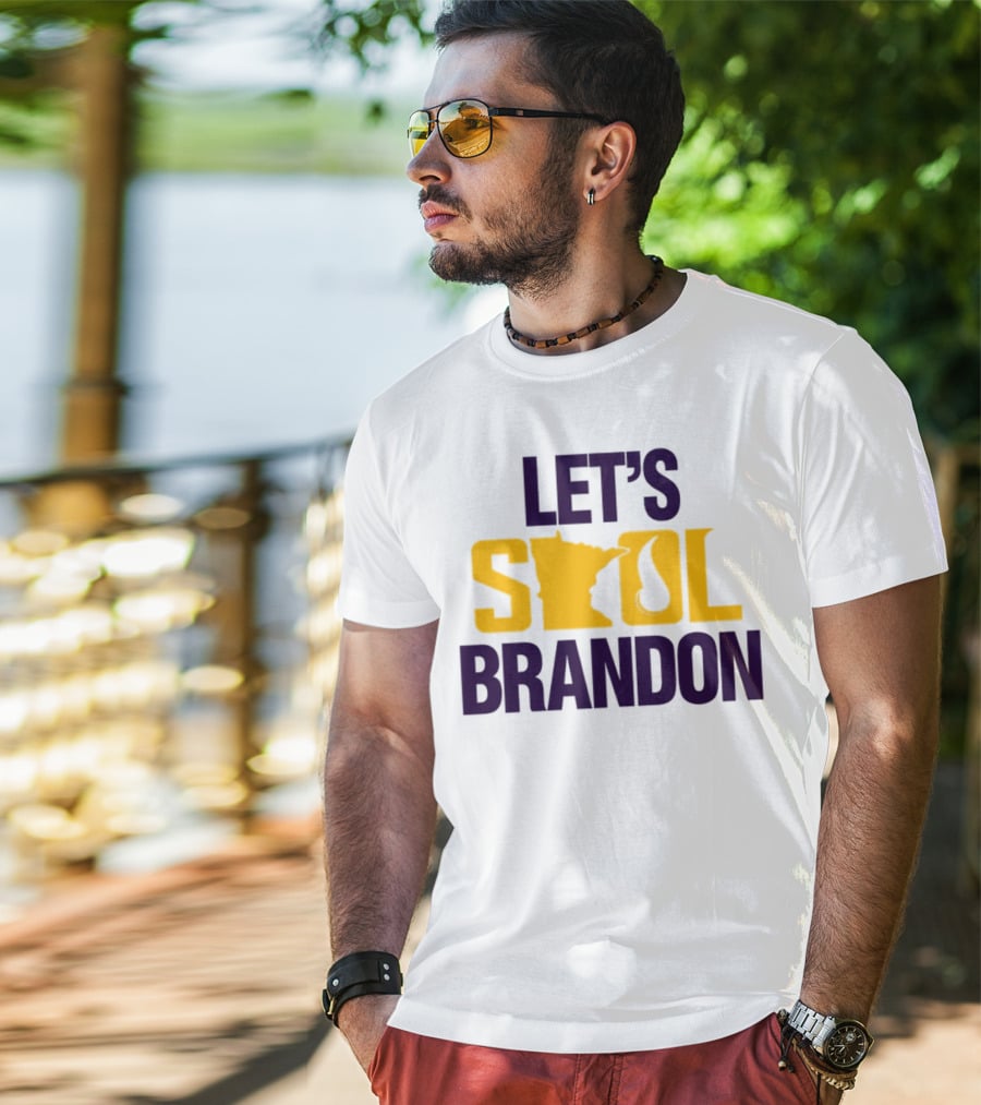 LET'S SKOL BRANDON MINNESOTA VIKINGS T-Shirt