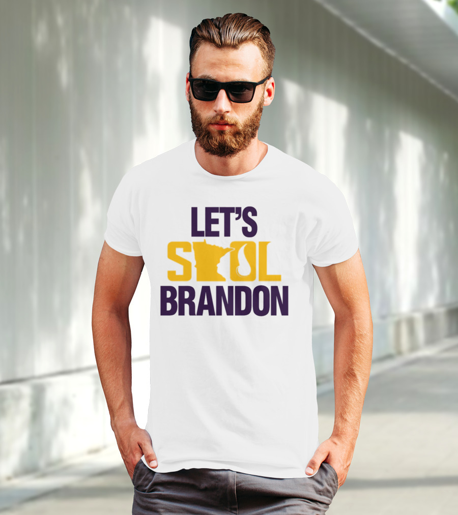 LET'S SKOL BRANDON MINNESOTA VIKINGS T-Shirt