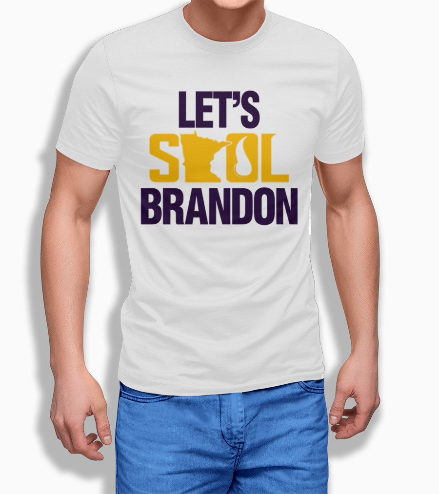 LET'S SKOL BRANDON MINNESOTA VIKINGS T-Shirt