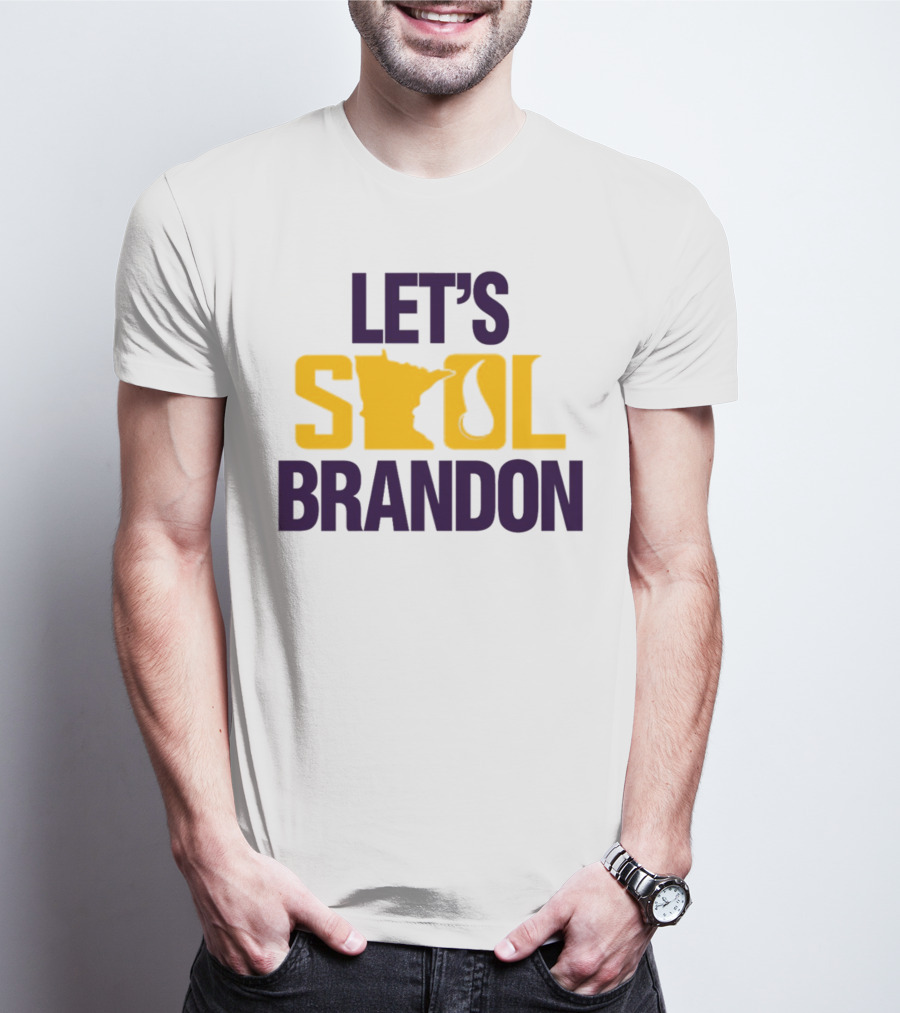 LET'S SKOL BRANDON MINNESOTA VIKINGS T-Shirt