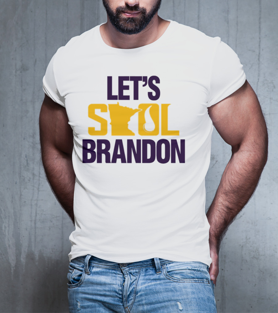 LET'S SKOL BRANDON MINNESOTA VIKINGS T-Shirt