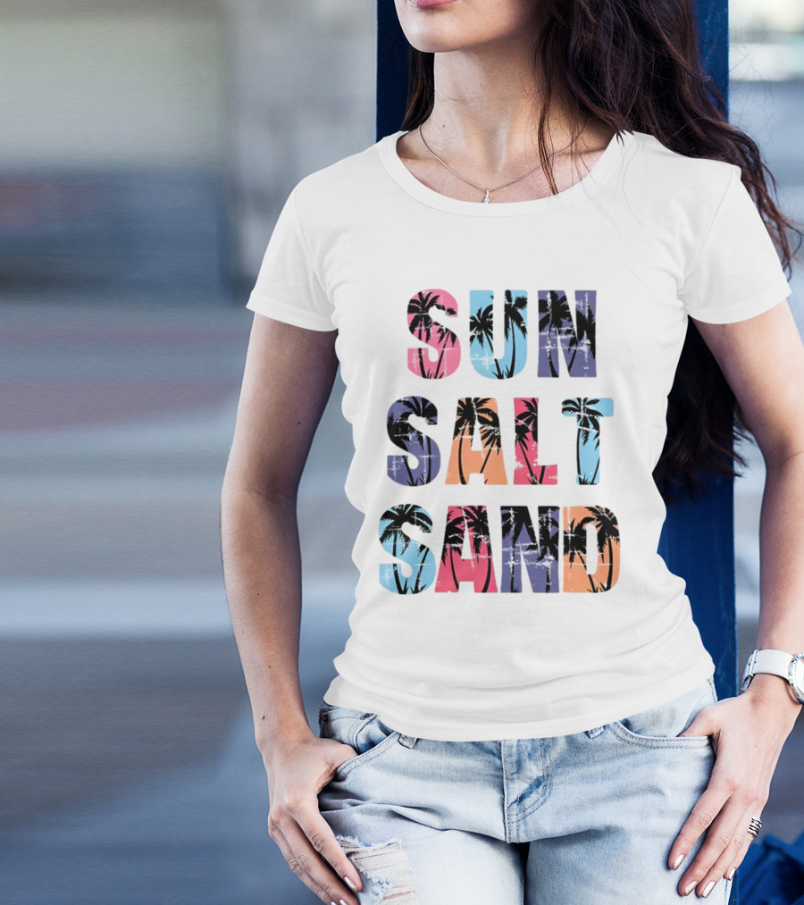 Sun Salt Sand Seven Rock Life Free T-Shirt